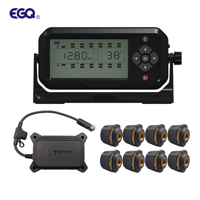 Système de contrôle sans fil 120Psi Freescale Chip Truck TPMS de pression des pneus de douze capteurs rf