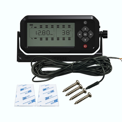 Inverseurs 250Psi de solutions de l'affichage TPMS d'affichage à cristaux liquides du signal RS232 pour 2-26 Wheeels