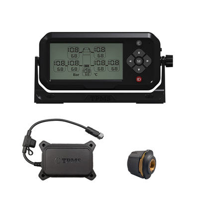 Camion TPMS d'affichage d'affichage à cristaux liquides de signal des solutions RS232 des inverseurs TPMS pour 2-22 Wheeels