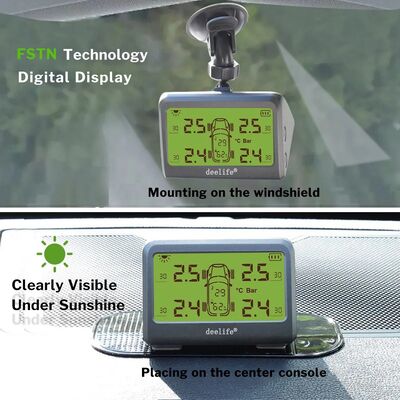 MY66T TPMS de voiture pour la surveillance de l'humidité, pression des pneus 433 MHz, capteur externe