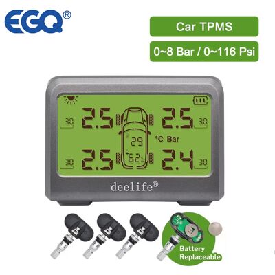 MY66T TPMS de voiture pour la surveillance de l'humidité du pneu, pression interne de 433 MHz