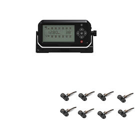 Le type huit de valve roulent le camion TPMS de moniteur de pression des pneus de rv