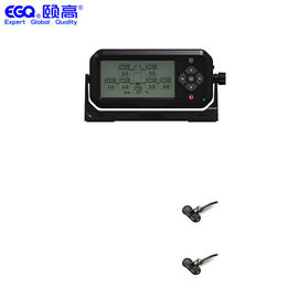 Système de contrôle de pneu du camion TPMS rv de pneu de l'affichage deux de HD