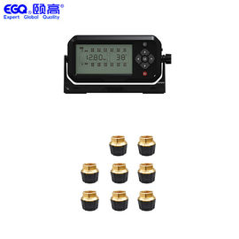 Moniteur de pression de pneu de Digital de camion de pneus de la haute définition huit