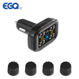 Système de contrôle rechargeable de pression des pneus d'allumeur de cigarette