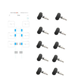 Système de contrôle de pression des pneus des capteurs 2.4Ghz de Bluetooth Dix