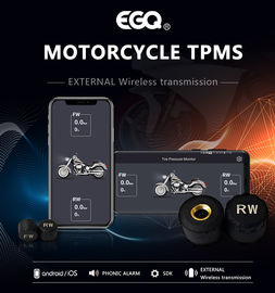 Moto 2.4Ghz TPMS de Bluetooth 4,0 de capteur de roue d'APK 2 ou 3