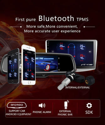 2.4Ghz Bluetooth système de contrôle de pression des pneus de 120 livres par pouce carré