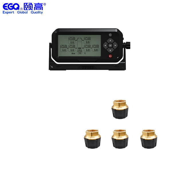 IP67 pneu imperméable des capteurs quatre du camion TPMS 433,92 mégahertz OTR pour le véhicule d'ingénierie