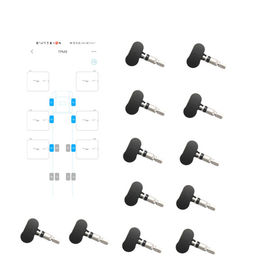Système de contrôle sans fil de pression des pneus de douze capteurs rf