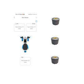 Vélo en temps réel TPMS de Bluetooth de moniteur de pression des pneus de bicyclette